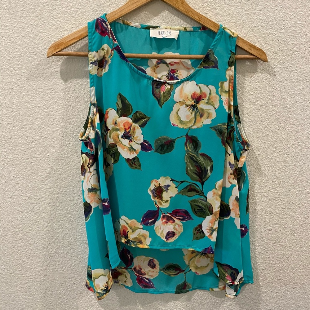 Peach Love California Two Piece Skirt and Top